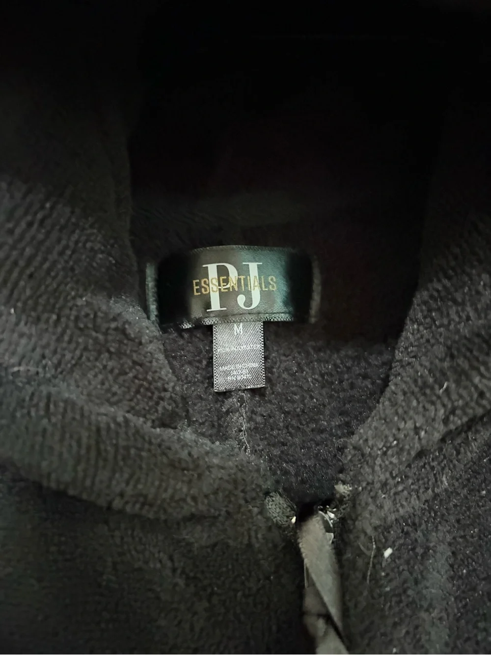 Black Cat Hooded Onesie, Size Medium